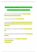 Tactical Combat Casualty Care &lpar;TCCC&rpar; QUESTIONS AND ANSWERS RATED A&plus; 2025&vert;2026 UPDATE