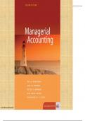 Managerial Accounting 2nd Asia Global Edition&comma; By Ray Garrison&comma; Eric Noreen&comma; Peter Brewer&comma; Nam Sang&comma; Cheng Yuen &lpar;Test Bank&rpar;