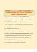NYSDEC Pesticide Applicators 2025 EXAM QUESTIONS AND VERIFIED ANSWERS &lpar;100&percnt; CORRECT ANSWERS&rpar; A&plus; GRADED &vert; ALREADY PASSED&excl;&excl;