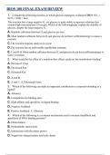 BIOS 100 FINAL EXAM REVIEW &lpar;LATEST 2025&rpar; &vert; QUESTIONS & VERIFIED ANSWERS WITH FULL RATIONALES &vert; A&plus; GRADE GUARANTEED