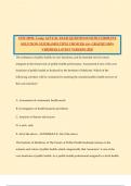 UWF MPH- Comp ACTUAL EXAM QUESTIONS WITH COMPLETE SOLUTION GUIDE&rpar; &lpar;MULTIPLE CHOICES&rpar; &lpar;A&plus; GRADED 100&percnt; VERIFIED&rpar; LATEST VERSION 2025