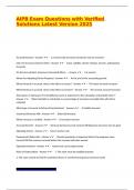 AIPB Bundled Questions with Correct Answers Latest Update 2025 Already Passed