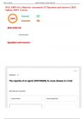 WGU D583 OA &vert; Objective Assessment &vert; 57 Questions and Answers &vert; 2025 Update &vert; 100&percnt; Correct&period;