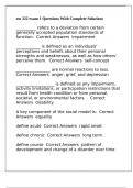 ots 322 exam 1 Questions With Complete Solutions