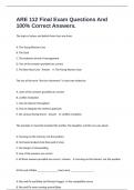 ARE 112 Final Exam Questions And 100&percnt; Correct Answers&period;