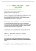 STATE FARM PROPERTY AND  CASUALTY  