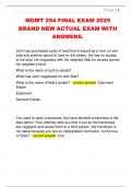 MGMT 254 FINAL EXAM 2025  BRAND NEW ACTUAL EXAM WITH  ANSWERS&period; 