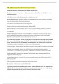 HHP - 4040 Exam 1 Questions with Correct Answers Graded A&plus;
