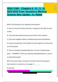 WGU C484 - Chapters 9&comma; 10&comma; 12&comma; 16  2025&sol;2026 Exam Questions Marking  Scheme New Update &vert; A&plus; Rated
