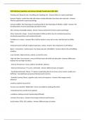 HHP 4040 Exam Questions and Answers Already Passed Latest 2025-2026