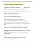 HHP 4040 Bundled Questions and Answers Solved Correctly 
