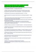TEXAS LIFE AND HEALTH FINAL PAPER 2025&sol;2026 QUESTIONS AND SOLUTIONS GRADED A&plus;
