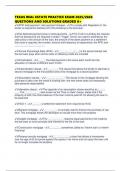 TEXAS REAL ESTATE PRACTICE EXAM 2025&sol;2026 QUESTIONS AND SOLUTIONS GRADED A&plus;