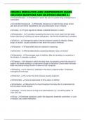 VIRGINIA MEDICATION AIDE COMPREHENSIVE EXAMS 2025&sol;2026 QUESTIONS AND SOLUTIONS GRADED A&plus;