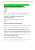 VIRGINIA MEDICATION AIDE FINAL PAPER 2025&sol;2026 QUESTIONS AND SOLUTIONS GRADED A&plus;