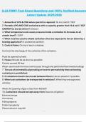 FDNY G-22 Exam &ndash; Fire Suppression and Alarm Systems Test Prep &lpar;2025&sol;2026&rpar; &ndash; Verified Questions and Answers