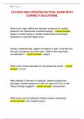 CCI RVS 2025 UPDATED ACTUAL EXAM WITH  CORRECT SOLUTIONS&period;
