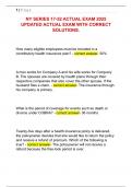 NY SERIES 17-52 ACTUAL EXAM 2025  UPDATED ACTUAL EXAM WITH CORRECT  SOLUTIONS&period;