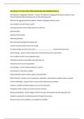 KSU MANGT 421 FINAL EXAM MINICK QUESTIONS AND ANSWERS RATED A&plus;