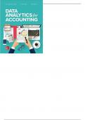Test Bank for Introduction to Data Analytics for Accounting&comma; 2nd Edition by Vernon Richardson&vert;ultimate guide 100&percnt; verified&period;