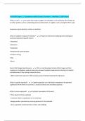 NUR384 Exam 1 &vert; Questions with Correct Answers &vert; Verified &vert; 100&percnt; Pass