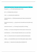 NUSCTX 104 Final Exam &vert; Questions with Correct Answers &vert; 100&percnt; Pass