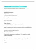 PGA LEVEL 3 EXAM &vert; Questions with Correct Answers &vert; 100&percnt; Pass