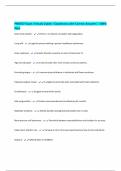 PNR207 Exam 3 Study Guide &vert; Questions with Correct Answers &vert; 100&percnt; Pass
