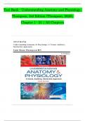 Test Bank - Understanding Anatomy and Physiology&comma; Thompson&comma; 3rd Edition &lpar;Thompson&comma; 2020&rpar;&comma;  Chapter 1 - 25 &vert; All Chapters &emsp;