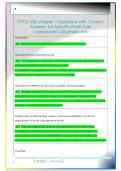 CPCU 500 chapter 1 Questions with  Correct  Answers  for Specific Exam Mail  supergrades12&commat;gmail&period;com