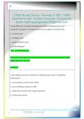 CPSM Study Group - Domain 3 TEST - SMPS  Questions with  Correct Answers  