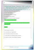 CPSM Study Group - Domain 1 TEST - SMPS OK  2025 Questions with  Correct Answers