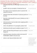 INDIANA PSI NAIL EXAM ACTUAL EXAM 2 VERSIONS COMPLETE QUESTIONS WITH DETAILED VERIFIED ANSWERS &lpar;100&percnt; CORRECT ANSWERS&rpar; &sol;ALREADY GRADED A&plus;