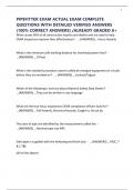 PIPEFITTER EXAM ACTUAL EXAM COMPLETE QUESTIONS WITH DETAILED VERIFIED ANSWERS &lpar;100&percnt; CORRECT ANSWERS&rpar; &sol;ALREADY GRADED A&plus;
