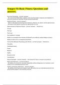 Semper Fit Basic Fitness Questions and answers&period;&period;
