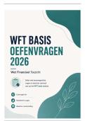WFT basis oefenvragen 2026