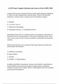 AANP Exam Complete Questions and Answers Solved 100&percnt; 2025