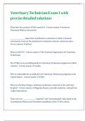 VETERINARY TECHNICIAN EXAMS COMPILATION BUNDLE &vert; GUARANTEED VALUE PACK &vert; 100&percnt; PASS&excl;&excl;&excl;&excl;