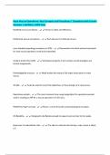 EXAMS BUNDLE&colon;&colon;&colon;&colon;&colon;Rope Rescue Operations   Exams &vert; Questions with Correct Answers &vert; Complete and Accurate