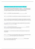 SB101 Exam &vert; Questions with Correct Answers &vert; 100&percnt; Pass