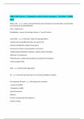SPAA 344 Exam 1 &vert; Questions with Correct Answers &vert; Verified &vert; 100&percnt; Pass
