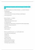 SPAA 344 Exam 4 &vert; Questions with Correct Answers &vert; Verified &vert; 100&percnt; Pass