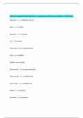Spanish medical interpreter Exam &vert; Questions with Correct Answers &vert; 100&percnt; Pass