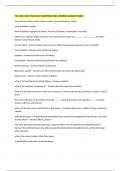 TTU ZOOL 2403 FINAL EXAM QUESTIONS AND ANSWERS ALREADY PASSED 