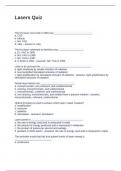 Lasers Quiz Questions and Answers Fully Solved