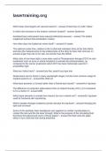 lasertraining&period;org Questions and Answers 100&percnt; Correct