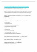 TAUC Scribe final Exam &vert; Questions with Correct Answers &vert; 100&percnt; Pass