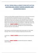 NR 546 &sol; NR546 Midterm NEWEST EXAM WITH ACTUAL  QUESTIONS AND CORRECT VERIFIED ANSWERS &lpar;100&percnt;  GUARANTEED PASS&excl;&excl;&excl;&rpar;