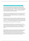 UNC BIOL 278 Final Exam &vert; Questions with Correct Answers &vert; 100&percnt; Pass