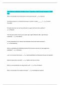 Utah Master Esthetician Written Exam &vert; Questions with Correct Answers &vert; 100&percnt; Pass